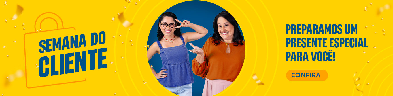 Banner de Semana do cliente Millena
