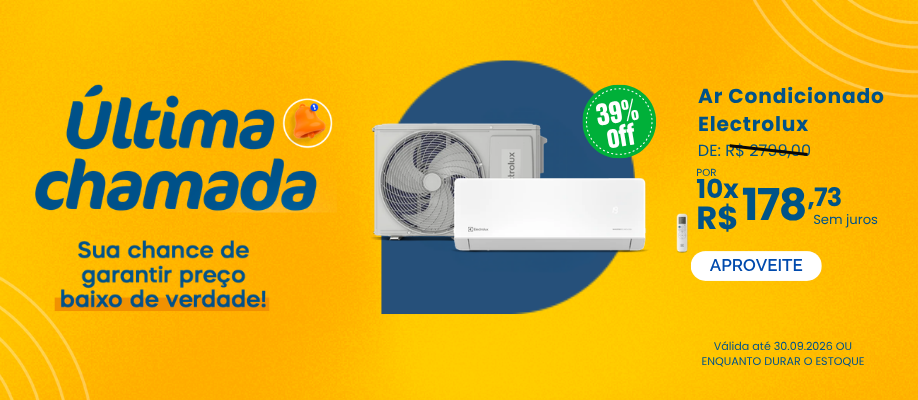 Ar condicionado Eletrolux em Promo&ccedil;&atilde;o