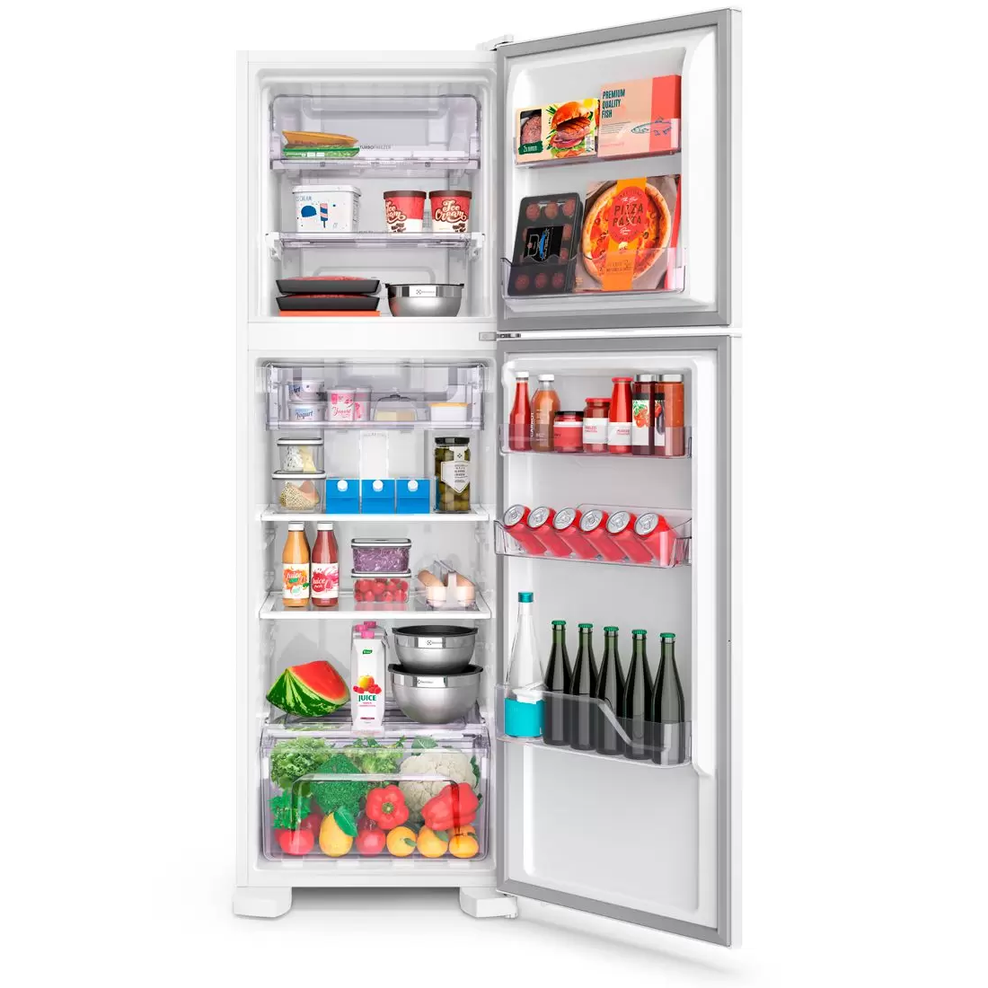 Geladeira Electrolux Frost Free Duplex DFN44 400L 2 Portas Branca, , large image number 2