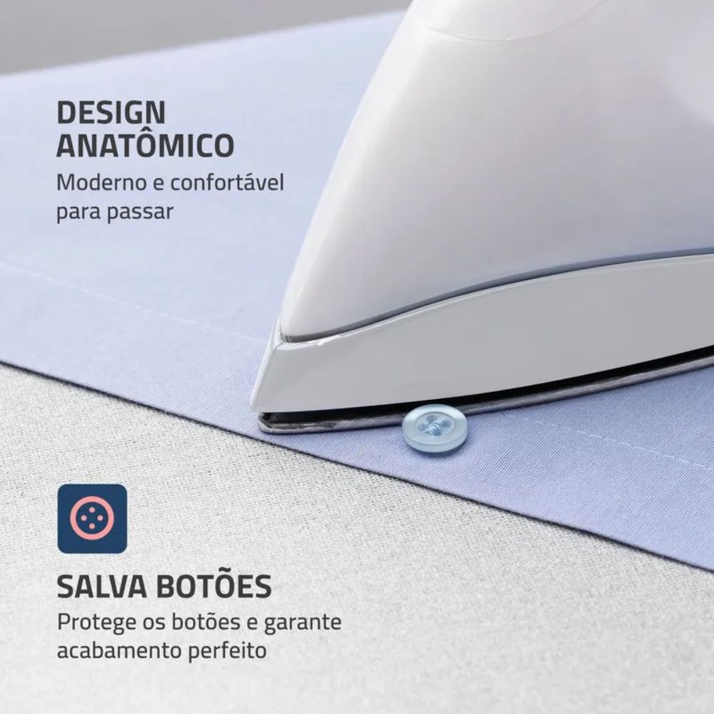 Ferro de Passar Roupa a Seco Mondial 220V FSN-55-W, , large image number 3