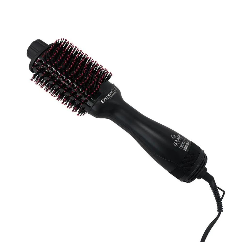 Escova Secadora de Cabelo Gama Eleganza Plus Ceramic Ion 1300W Bivolt