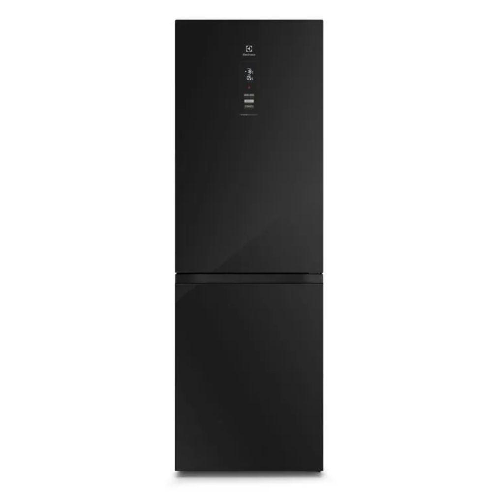Geladeira Frost Free Inverter Electrolux 2 Portas Preta 322L Efficient AutoSense 220V IB42G