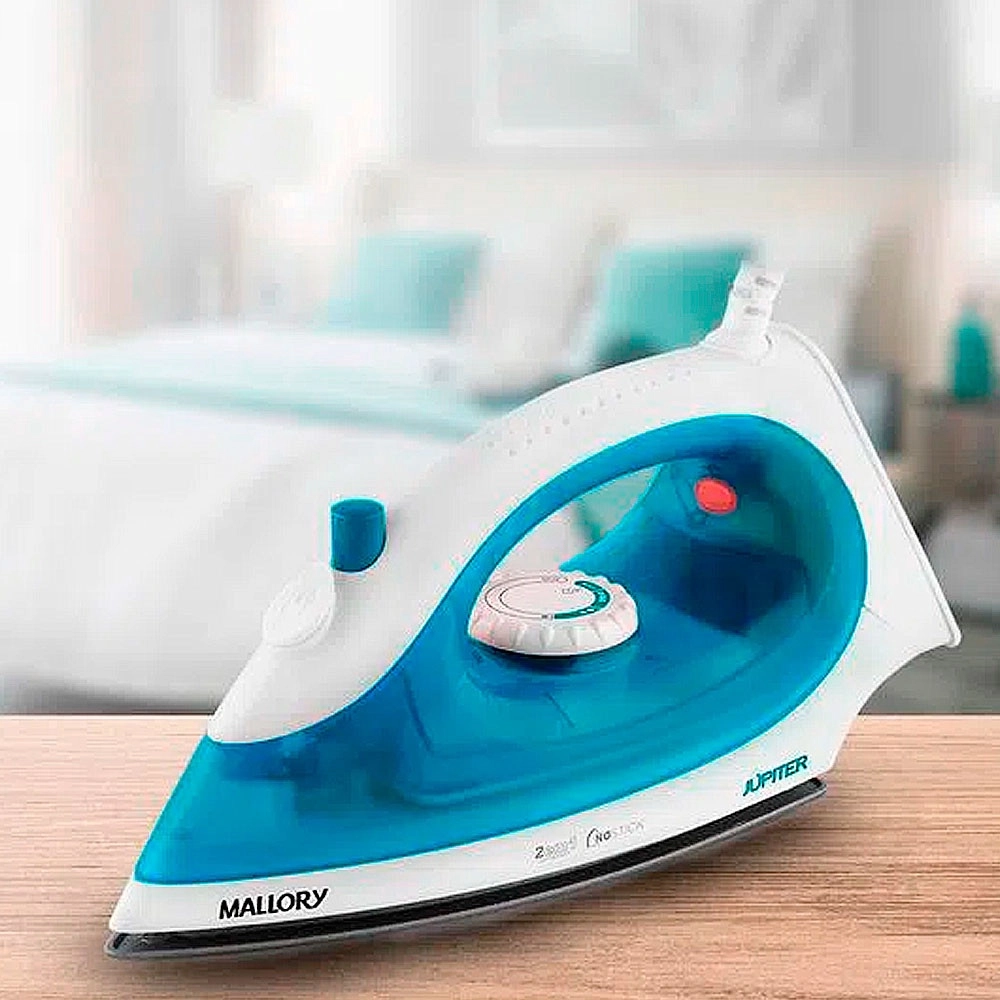 Ferro de Passar Seco e a Vapor Mallory Jupiter 220V Base Antiaderente 1400W, , large image number 4