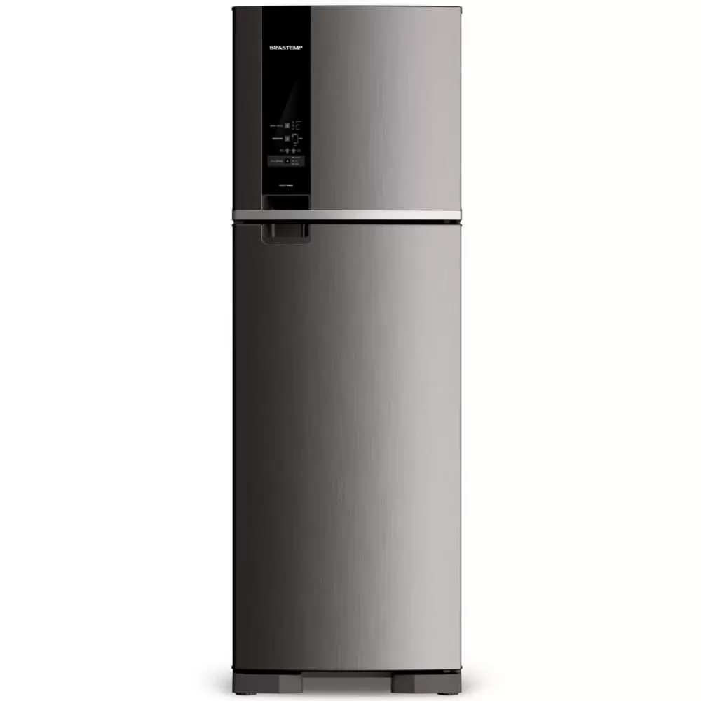 Geladeira Frost Free Brastemp 2 Portas Inox 400L 220V BRM54JK