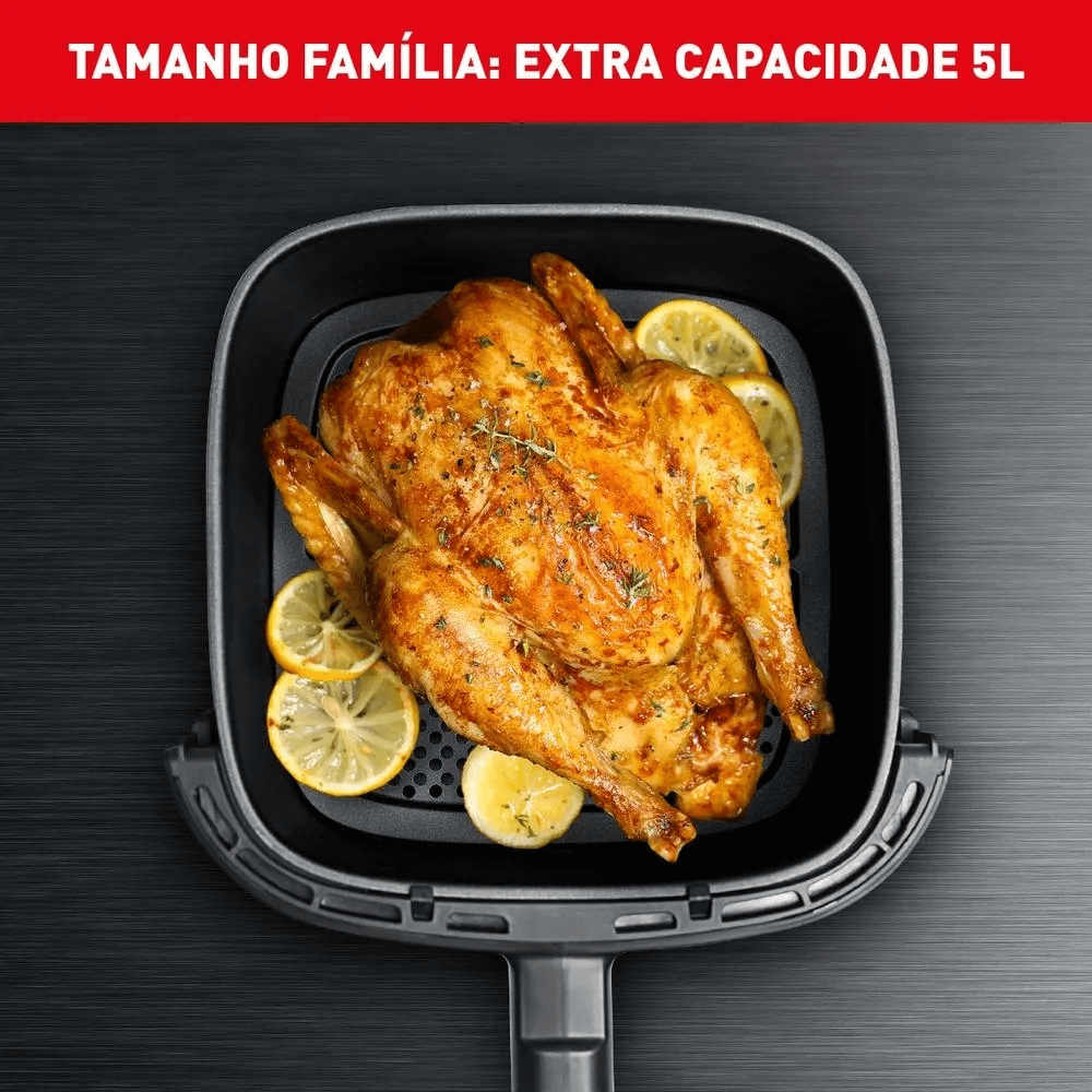 Fritadeira Elétrica Air Fryer Arno Sem Óleo 5 Litros Preta 220v AFE5, , large image number 2