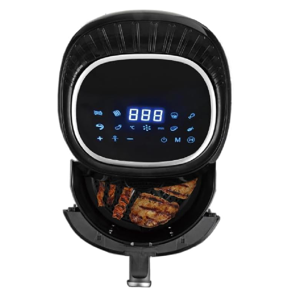 Fritadeira Elétrica Air Fryer Mallory Sem Óleo 5,5 Litros Preta Digital Premium, , large image number 4