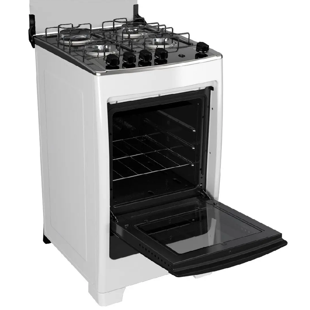 Fogão 4 Bocas Dako Acendimento Automático Mesa de Inox Branco Bivolt Supreme, , large image number 2