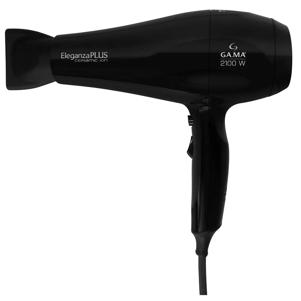 Secador de Cabelo Gama Eleganza Plus BECHD02794 Preto 2 Velocidades 2100W 220V