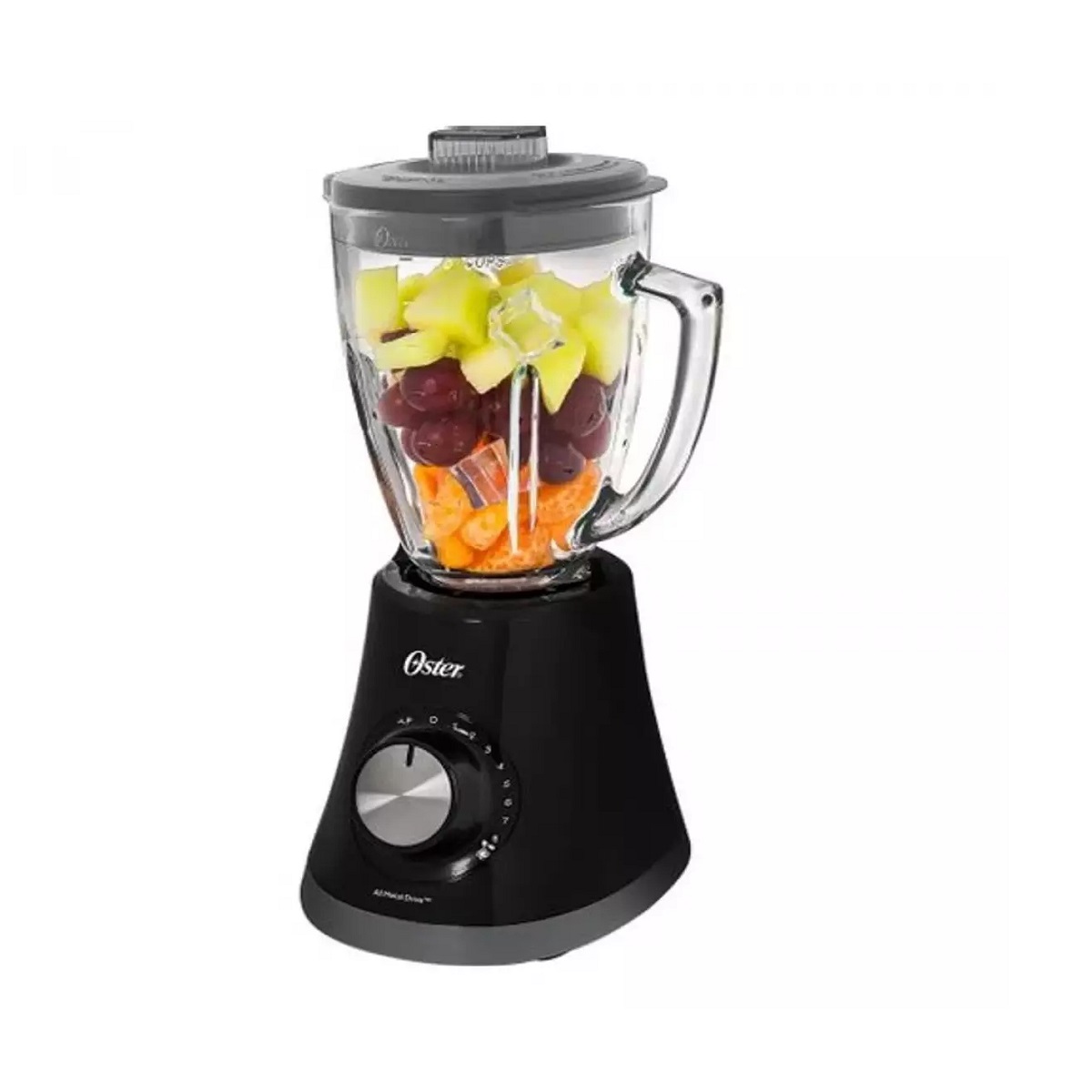 Liquidificador Oster Preto Jarra de Vidro 1,25 Litros 750W 220V Super Chef BR8, , large image number 1