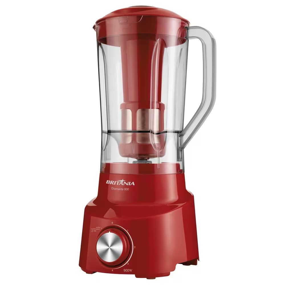 Liquidificador Britânia Diamante 800 4 Velocidades 900W 220V