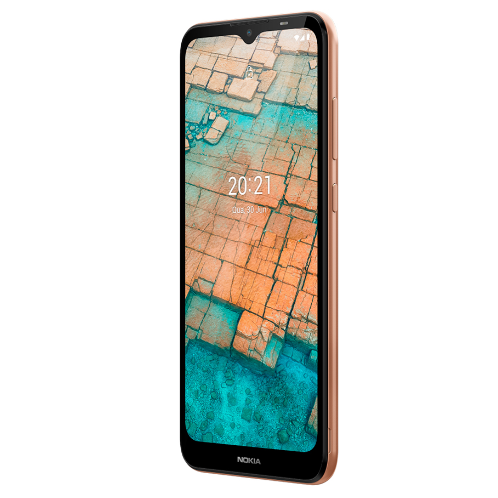 Smartphone Nokia C20 32GB NK038, DOURADO, large image number 5