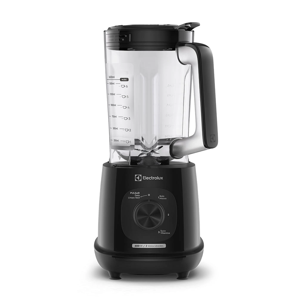Liquidificador Electrolux Preto 3 Velocidades + Pulsar 2,7L Efficient TriForce EBL700 220V 600W