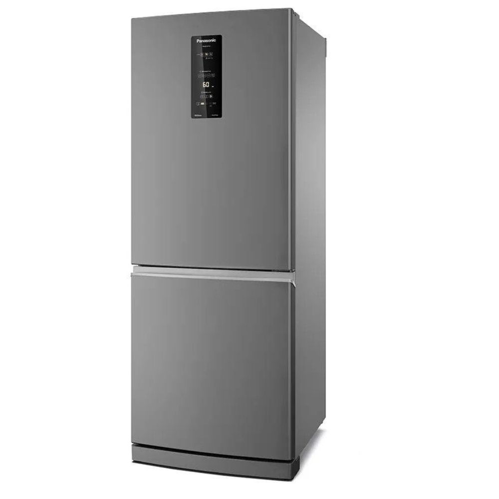 Geladeira Frost Free Inverter Panasonic 2 Portas Aço Escovado 460L Inverse 220V BB64PV1XB