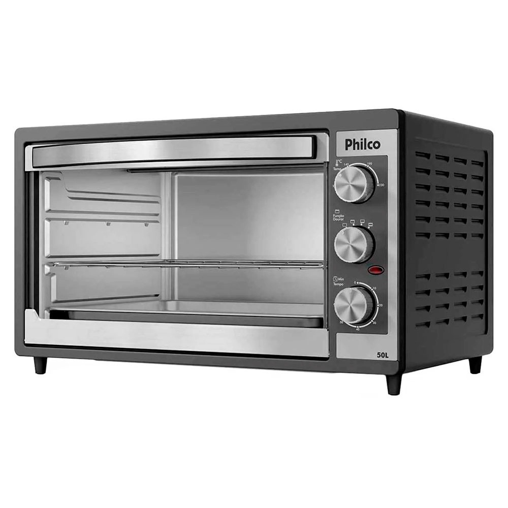 Forno Elétrico Philco PFE52P 50 Litros 2000W Preto 220V, , large image number 1
