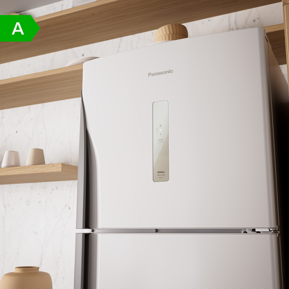 Geladeira Panasonic Frost Free 2 Portas Branca 391L 220V BT44PV3WB Inverter, , large image number 3