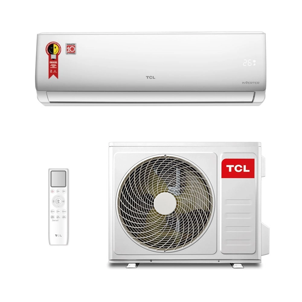 Ar-Condicionado Split Inverter TCL 9000 Btus 220V Cond + Evap TAC-09CSA2, , large image number 0