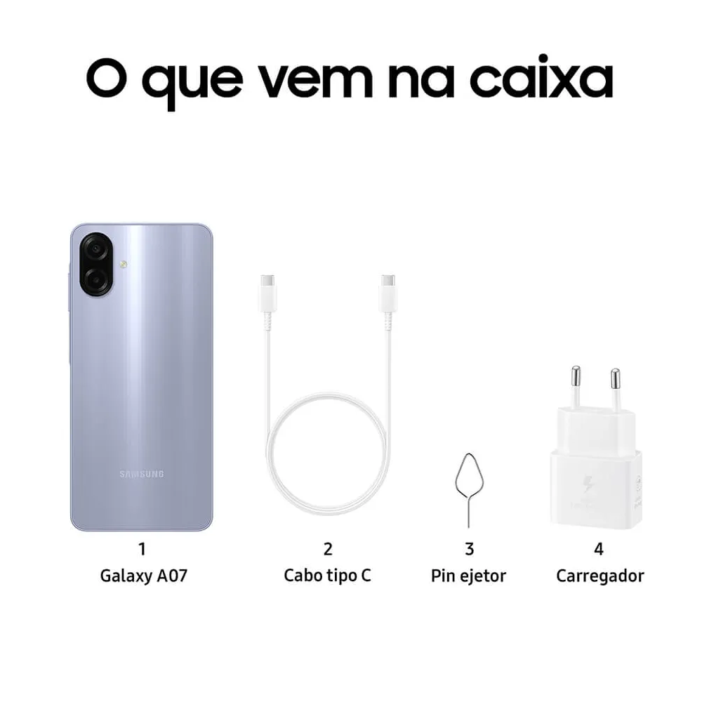Smartphone Samsung A17 Cinza 256GB 8GB RAM Tela 6,7" C&acirc;mera Tripla + Selfie 13MP, , large image number 5