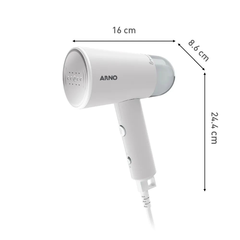 Vaporizador Arno Steam Travel Dobrável e Portátil 1100W Cinza 220V HS11, , large image number 8