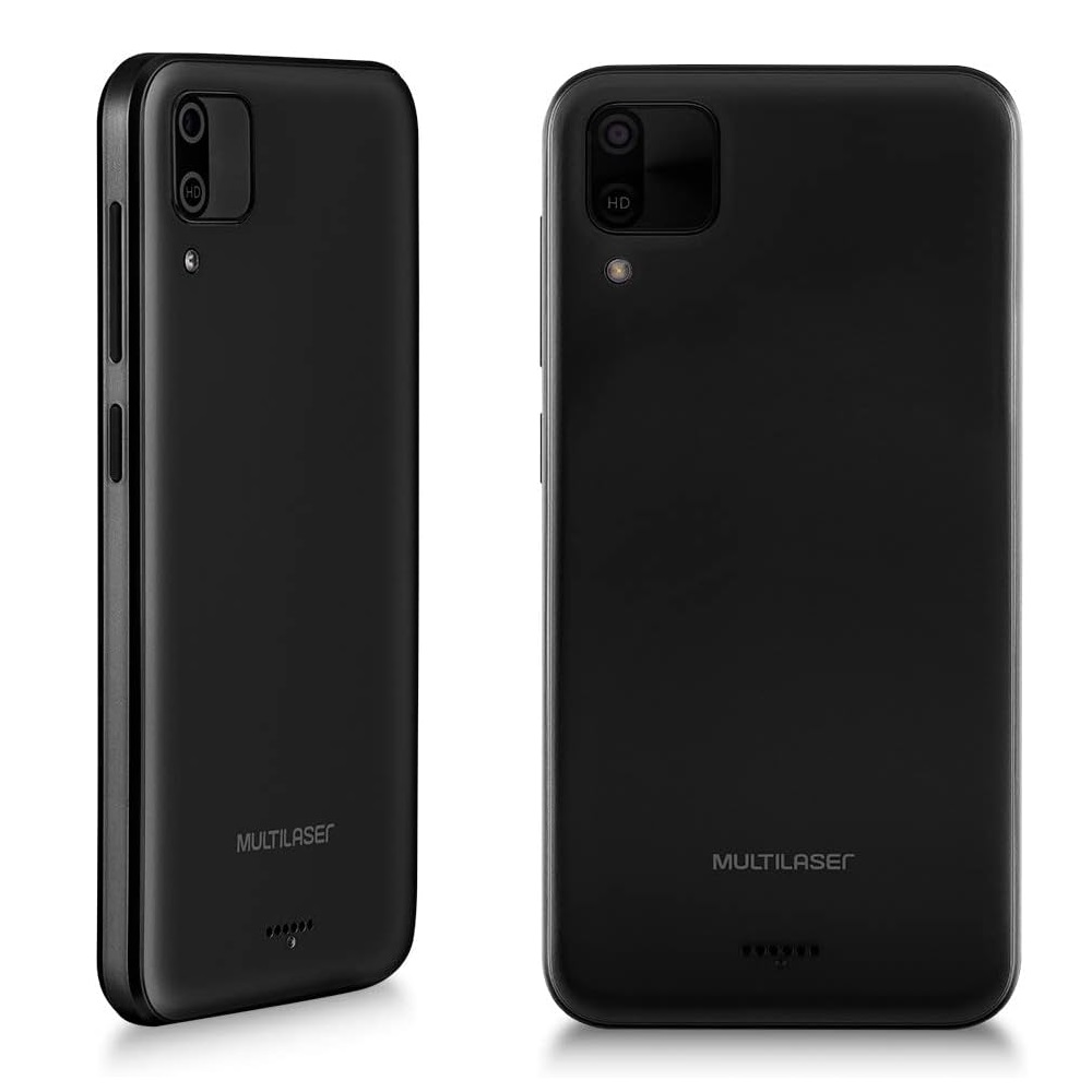 Smartphone Multilaser E2 Preto 32GB Câmera Dupla 2 Chips, Preto, large image number 2
