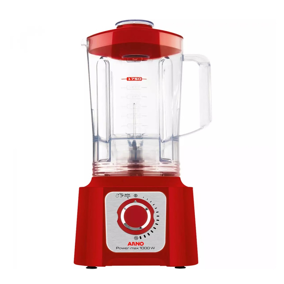 Liquidificador Arno Power Max 1000W 15 Velocidades, Vermelho, large image number 0