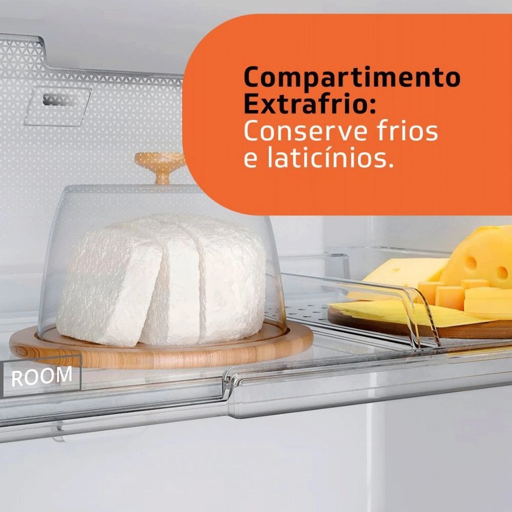Geladeira Frost Free Brastemp 2 Portas Branca 375L 220V BRM44HB, , large image number 4