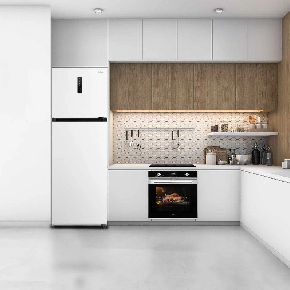 Geladeira Midea Frost Free Duplex MD-RT468MTA012 347L 2 Portas Branca, , large image number 4