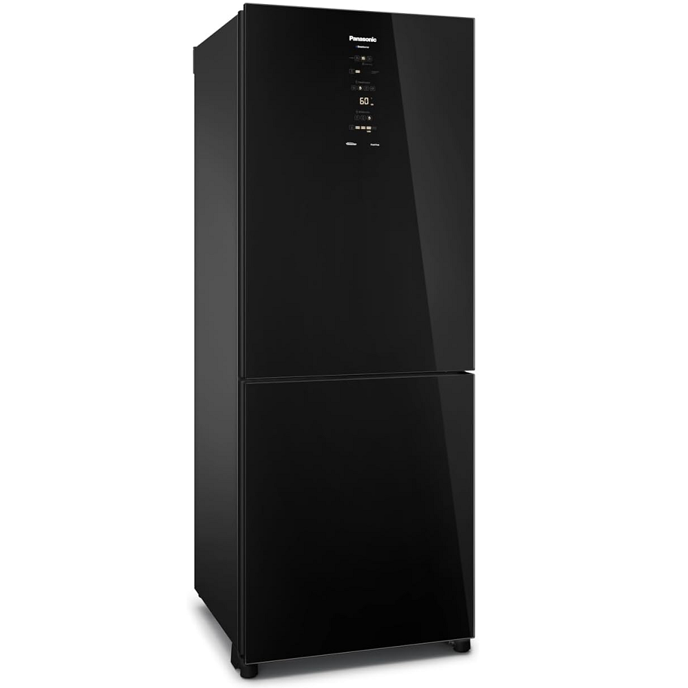 Geladeira Panasonic Frost Free 2 Portas Glass Preta 467L 220V BB65GV7BB Inverter