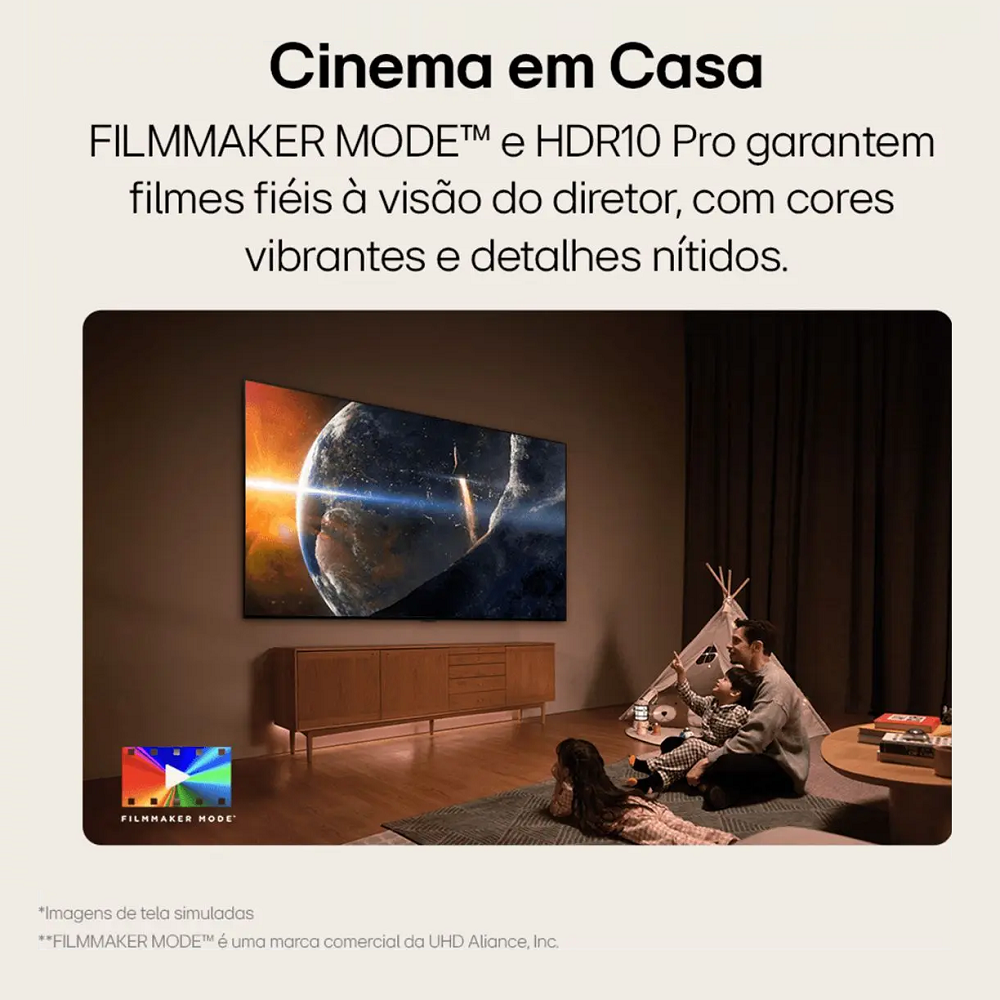 Smart TV 65 Polegadas LG LED 4K Wi-Fi com Processador a5 Ger7 3 HDMI 2 USB 65UT8050PSA, , large image number 6