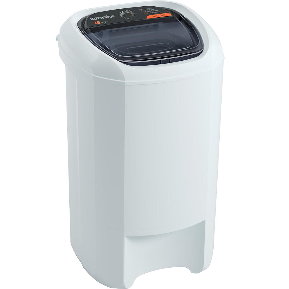 Centr&iacute;fuga de Roupas Wanke 15kg 220V Premiun Plus CWAT150 Branco