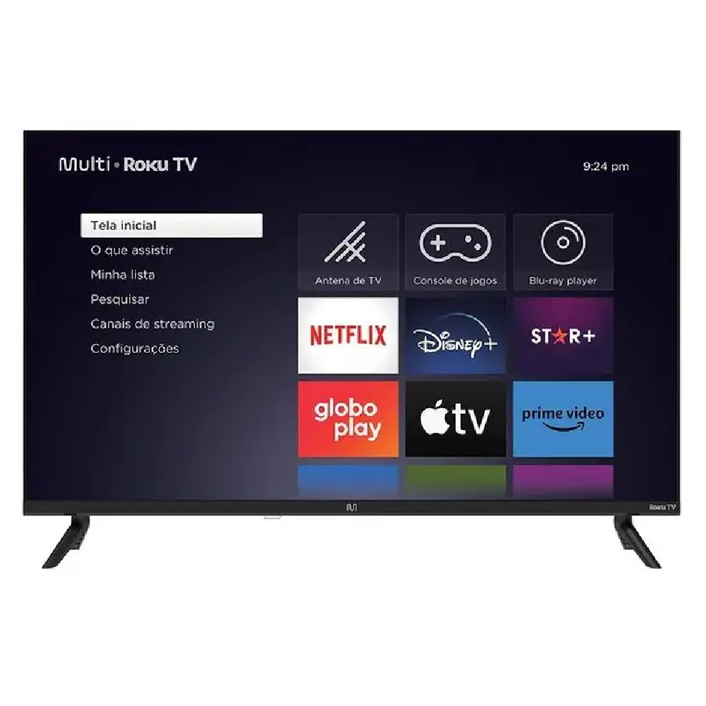 Smart TV DLED 32 Polegadas HD Roku 3HDMI 2USB 1AV Multi TL052M, , large image number 1