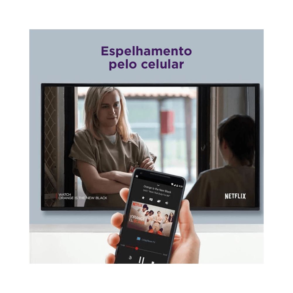 Smart TV DLED 50'' 4K Multi Roku, 4 HDMI, 2 USB, 1 AV TL059M, , large image number 2
