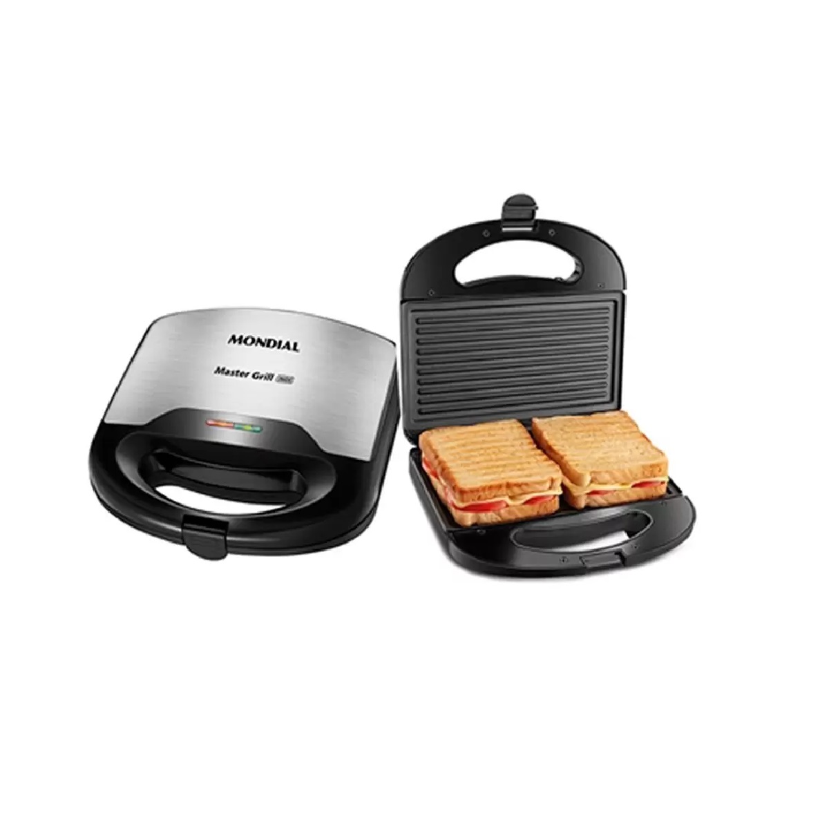 Sanduicheira Grill Mondial Inox Antiaderente 750W 220V S20, , large image number 1