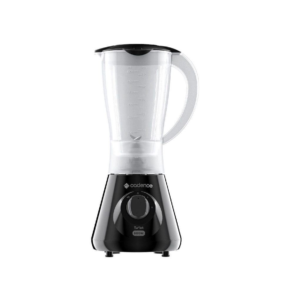 Liquidificador Cadence LIQ100 Twist Preto 2 Velocidades + Pulsar 2,2L 600W