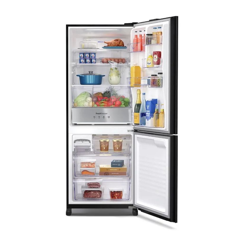 Geladeira Frost Free Panasonic Inverse Duplex 450L Black Glass 220V BB65GVFBB, , large image number 3