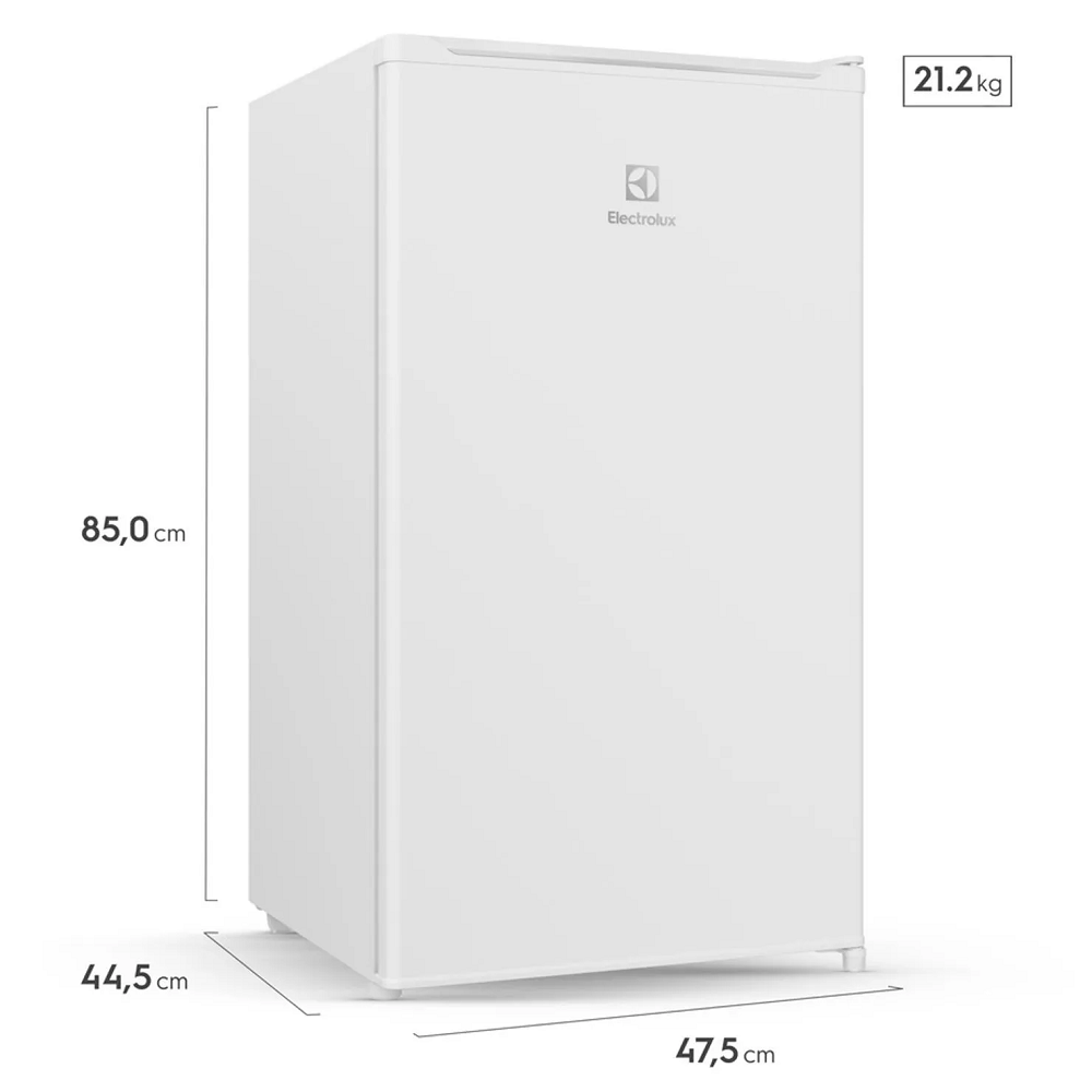 Frigobar Electrolux EM90 92L 1 Portas Branco, , large image number 5