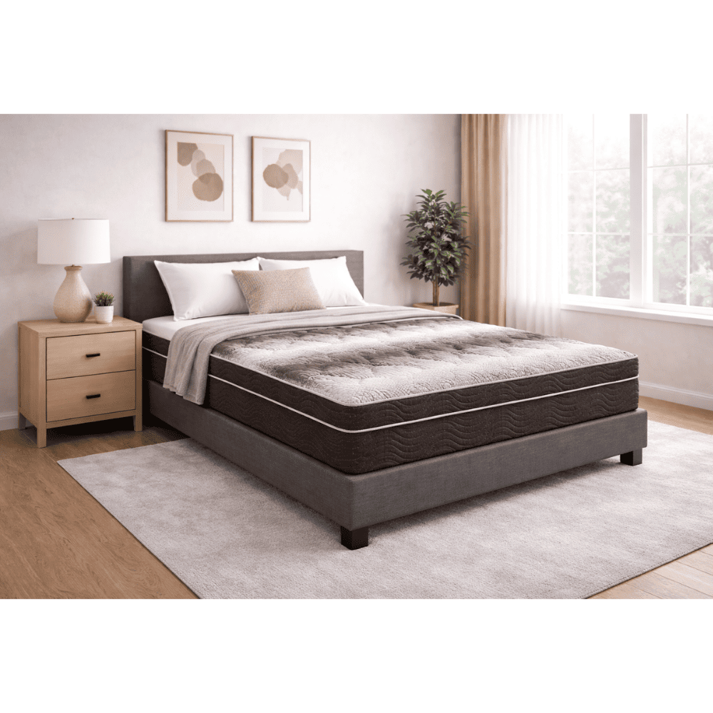 Colch&atilde;o Casal Light Ortop&eacute;dico 2.4 Espuma D-28 138x188x23 cm Ortobom, , large image number 1