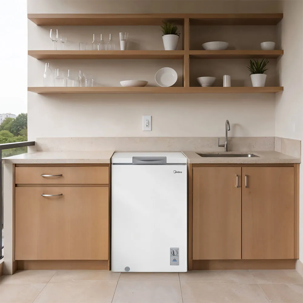 Freezer Horizontal Midea Inverter 1 Porta MDRC151FZD013 220V 100L Branco, , large image number 3