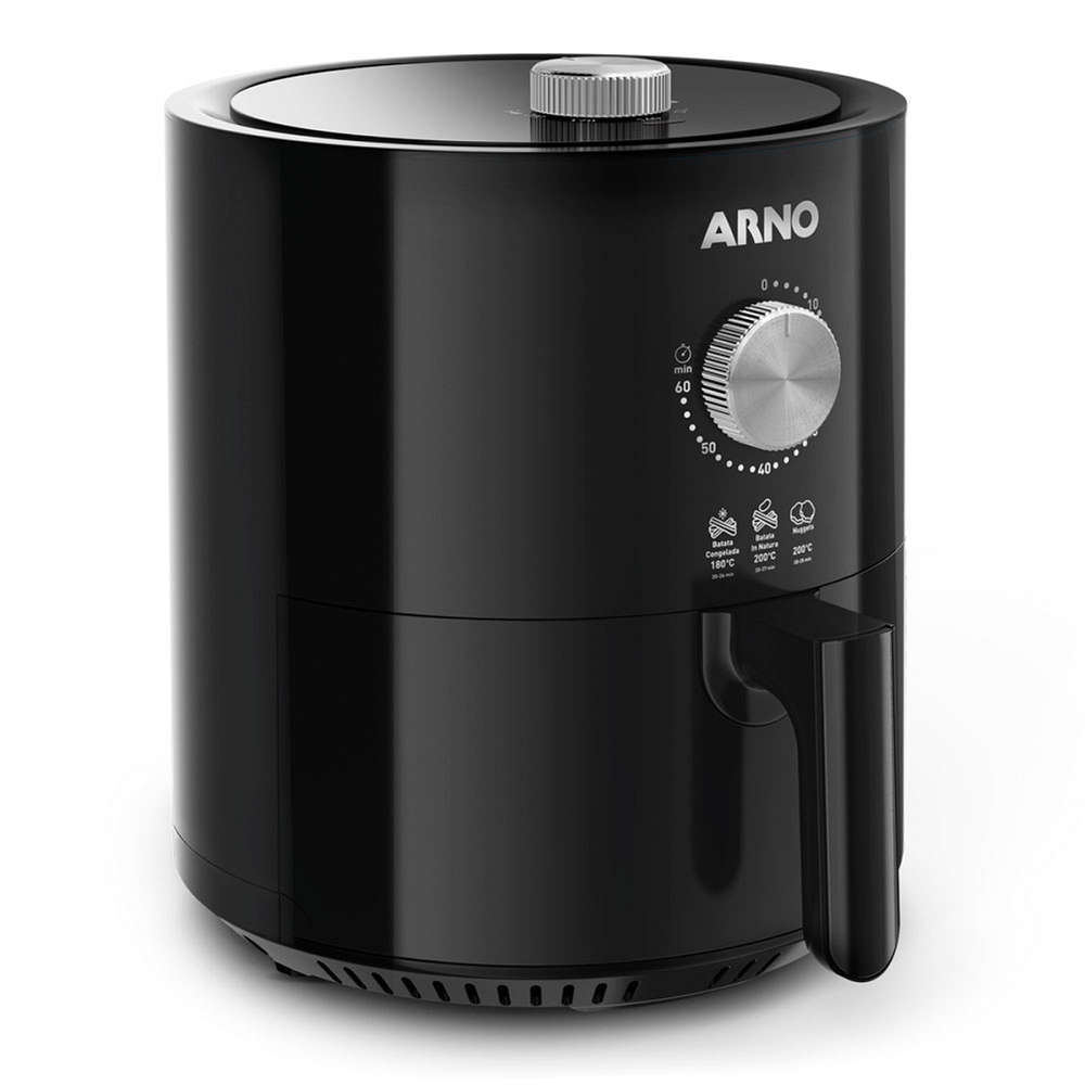 Fritadeira Elétrica Air Fryer Arno Sem Óleo 4,2 Litros 220V 1490W Preta Meca UFRP, , large image number 1