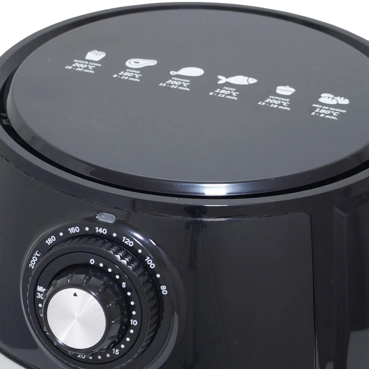 Fritadeira Elétrica Air Fryer Amvox Sem Óleo 4,5 Litros 220V 1245, , large image number 3