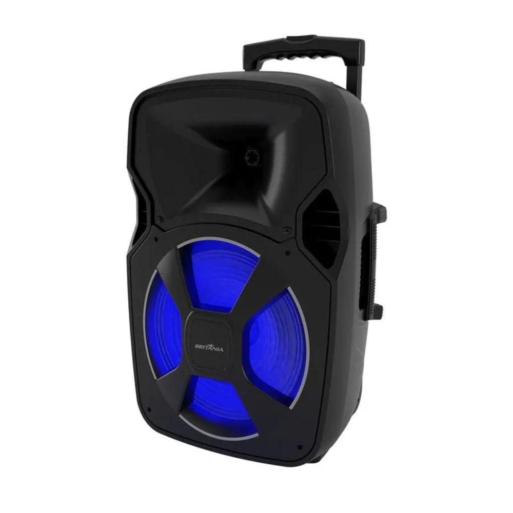 Caixa de Som Amplificada Britânia Bluetooth 5.0 650W Bivolt BCX12000