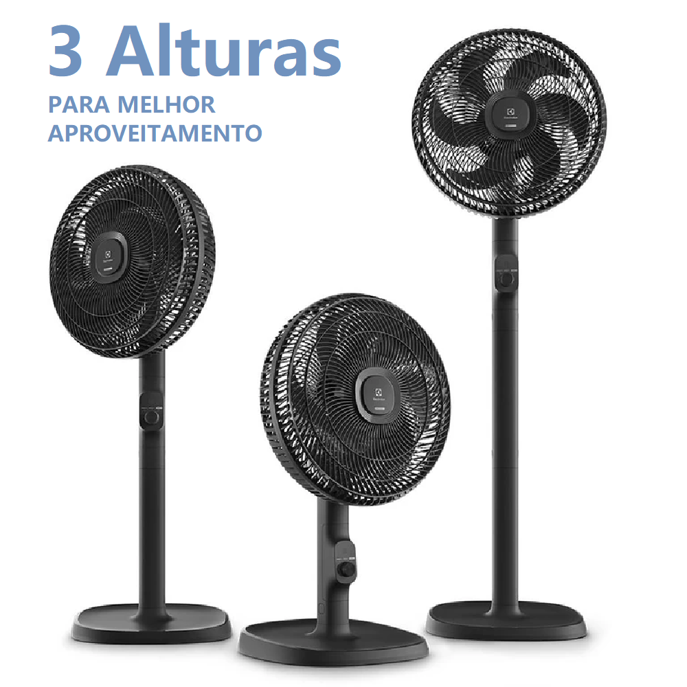 Ventilador de Coluna Electrolux 40 cm 6 P&aacute;s 126W 220V Efficient EFS40 Grafite, , large image number 1