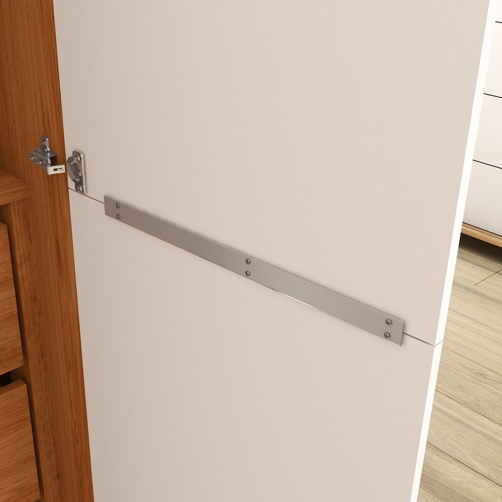 Guarda-Roupa Casal 6 Portas 6 Gavetas Freij&oacute;/Off White Caemmun Hopper 2.7, , large image number 5