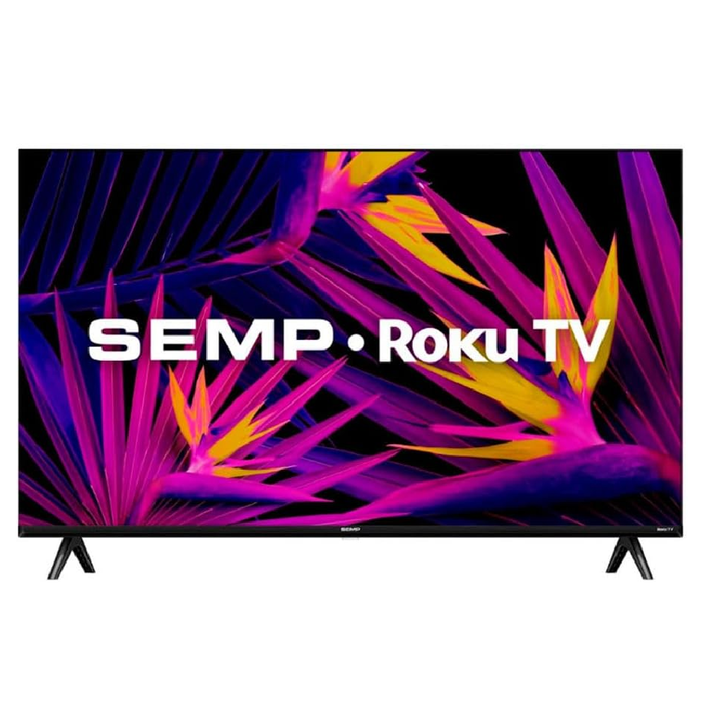 Smart TV 32 Polegadas Semp HD LED Wi-Fi Roku 3 HDMI 1 USB 32R6610