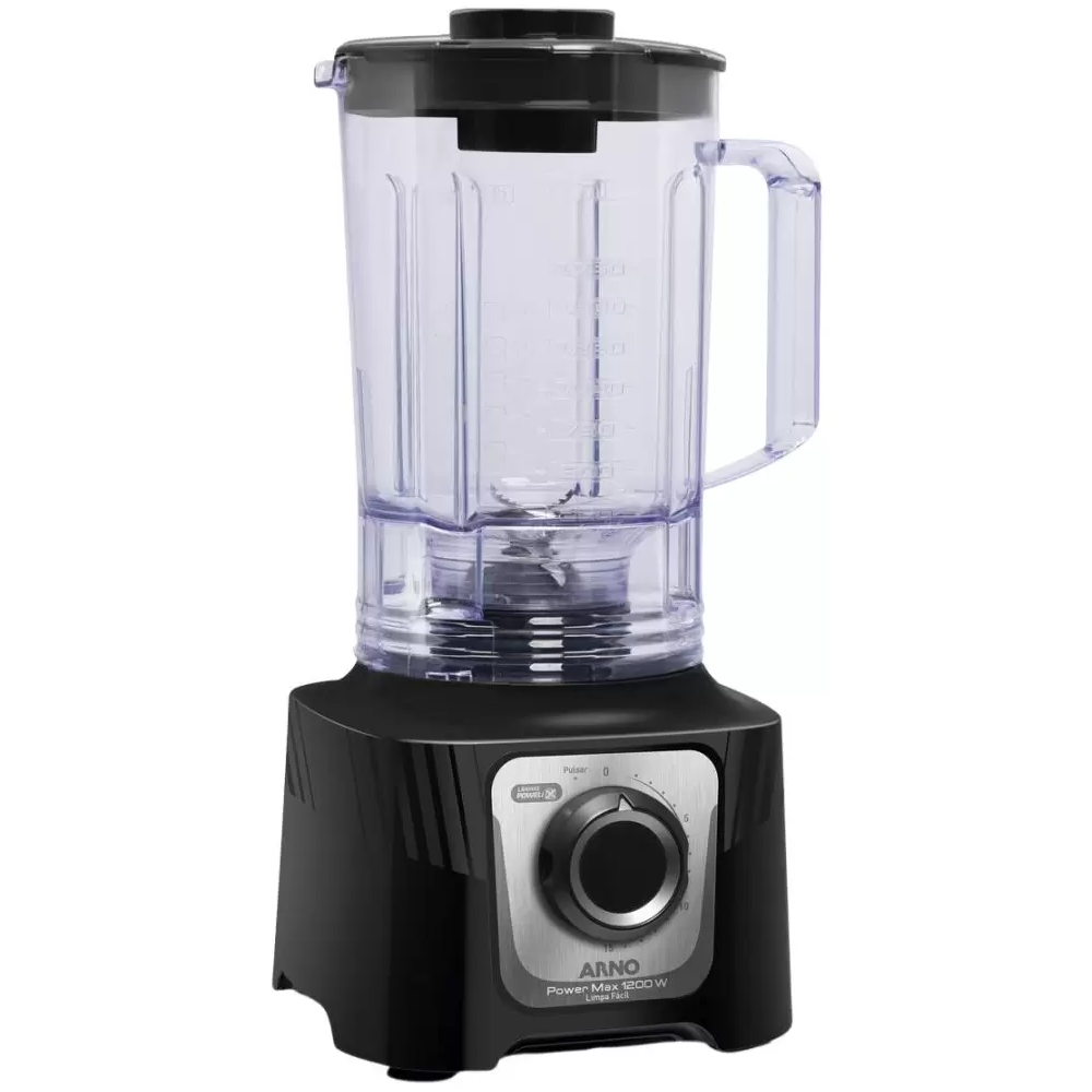 Liquidificador Arno Power Max LN78 com 15 Velocidades 1200W  Preto 220V