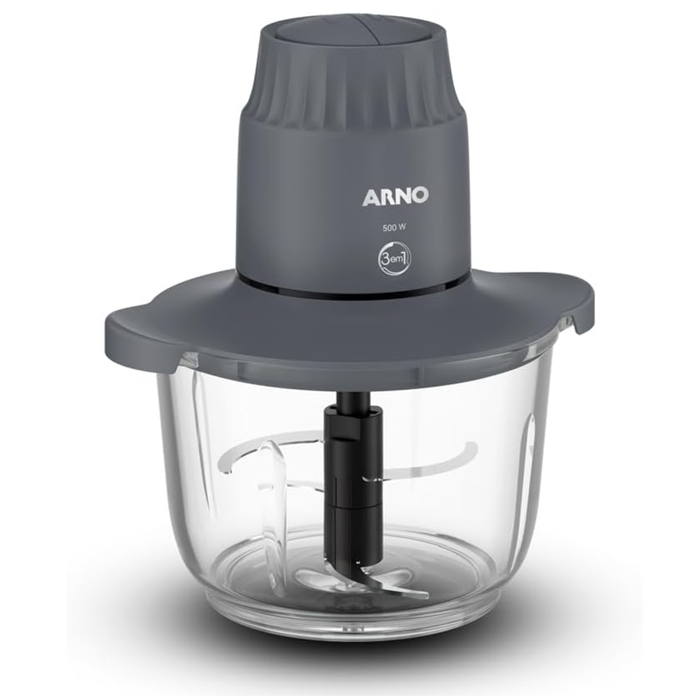 Mini Processador de Alimentos Arno Choppeo CH01 500W Cinza