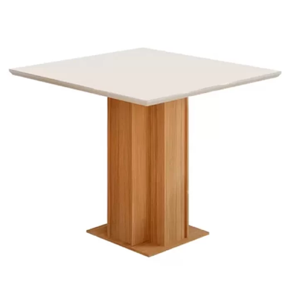 Mesa de Jantar Quadrada com 4 Cadeiras 95x95 cm Cimol Sophia 100% MDF, , large image number 1