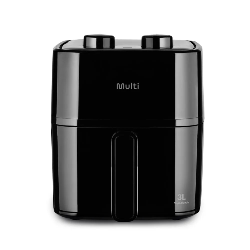 Fritadeira El&eacute;trica Air Fryer Multi Sem &Oacute;leo 3 Litros Preta 1200W 220V GO251, , large image number 1