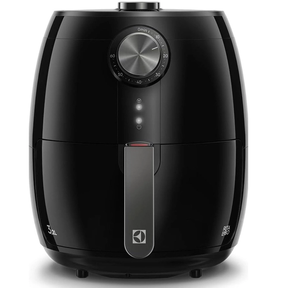Fritadeira Elétrica Air Fryer Electrolux Sem Óleo 3,2 Litros Preta 220V EAF-15