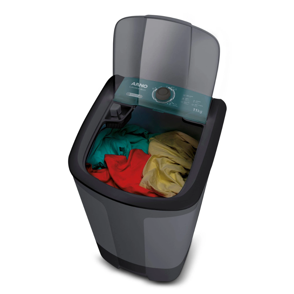 Tanquinho de Lavar Roupas Arno 10kg 220v ML81 - Cinza, , large image number 5