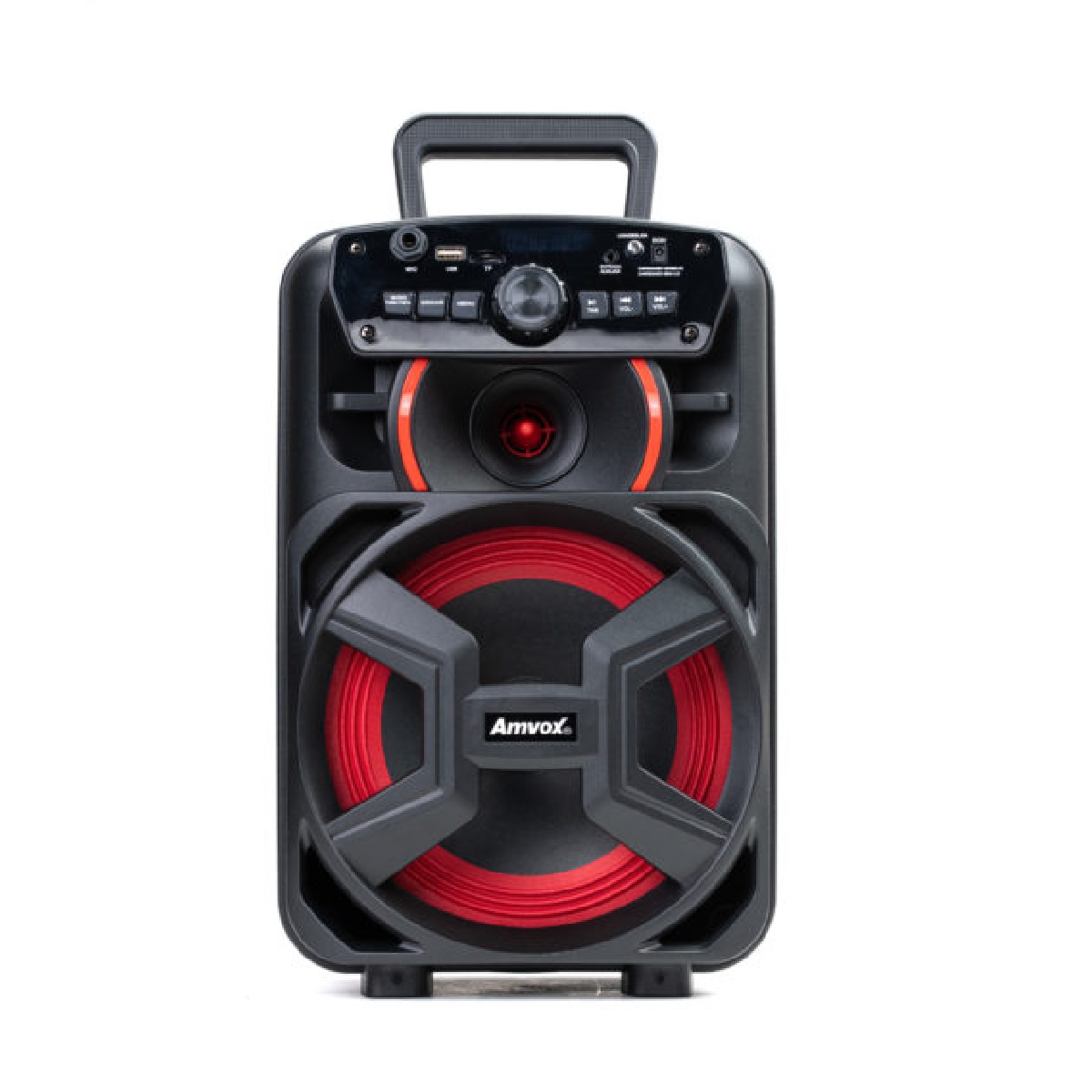 Caixa de Som Amplificada Amvox Bluetooth USB Rádio FM 220W 220V Gigante II ACA221, , large image number 0